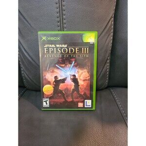 Star Wars Episode III Revenge of the Sith for Xbox Original CIB